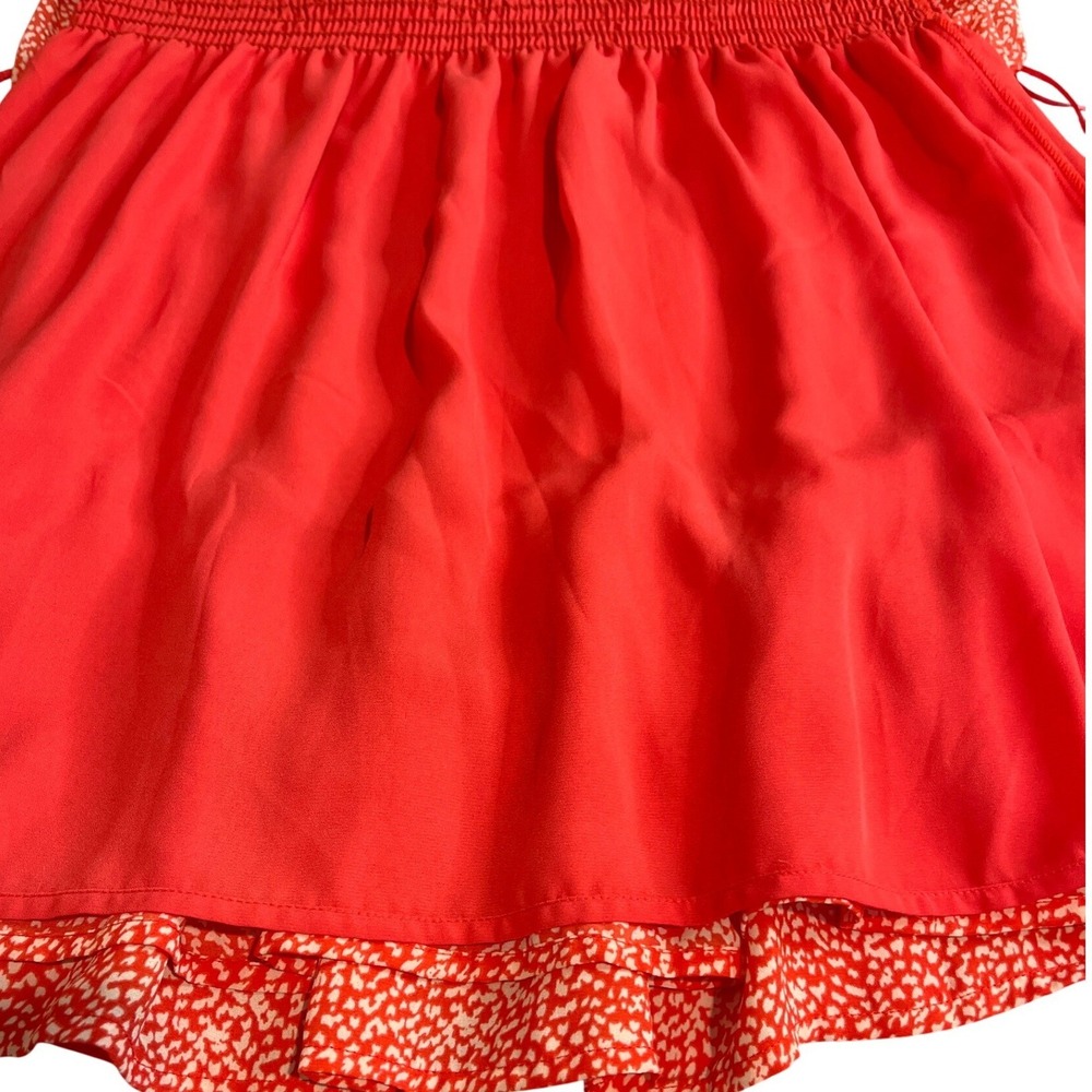 Allison Joy Evereve Dress Halter Coral Preppy Modest Summer Wedding Vacation - Picture 9 of 15